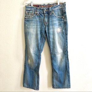 Rock Revival Mens Jeans Size 32X30 Jimi Straight